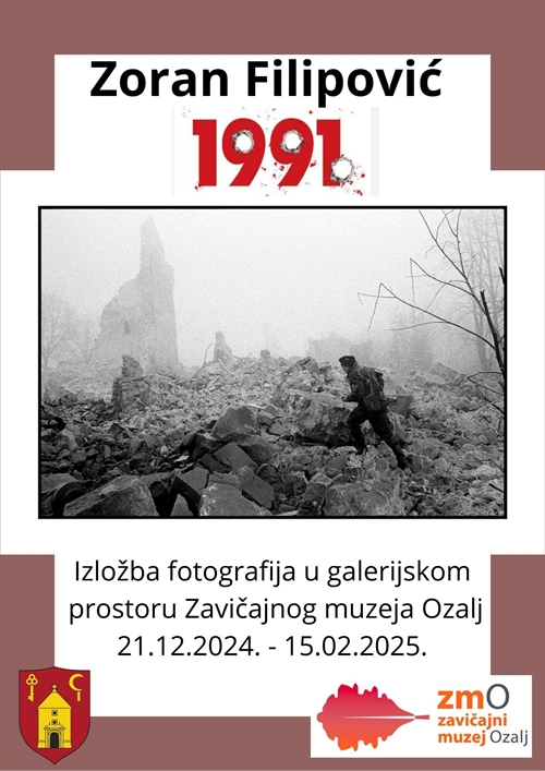 Izložba Zorana Filipovića 1991.